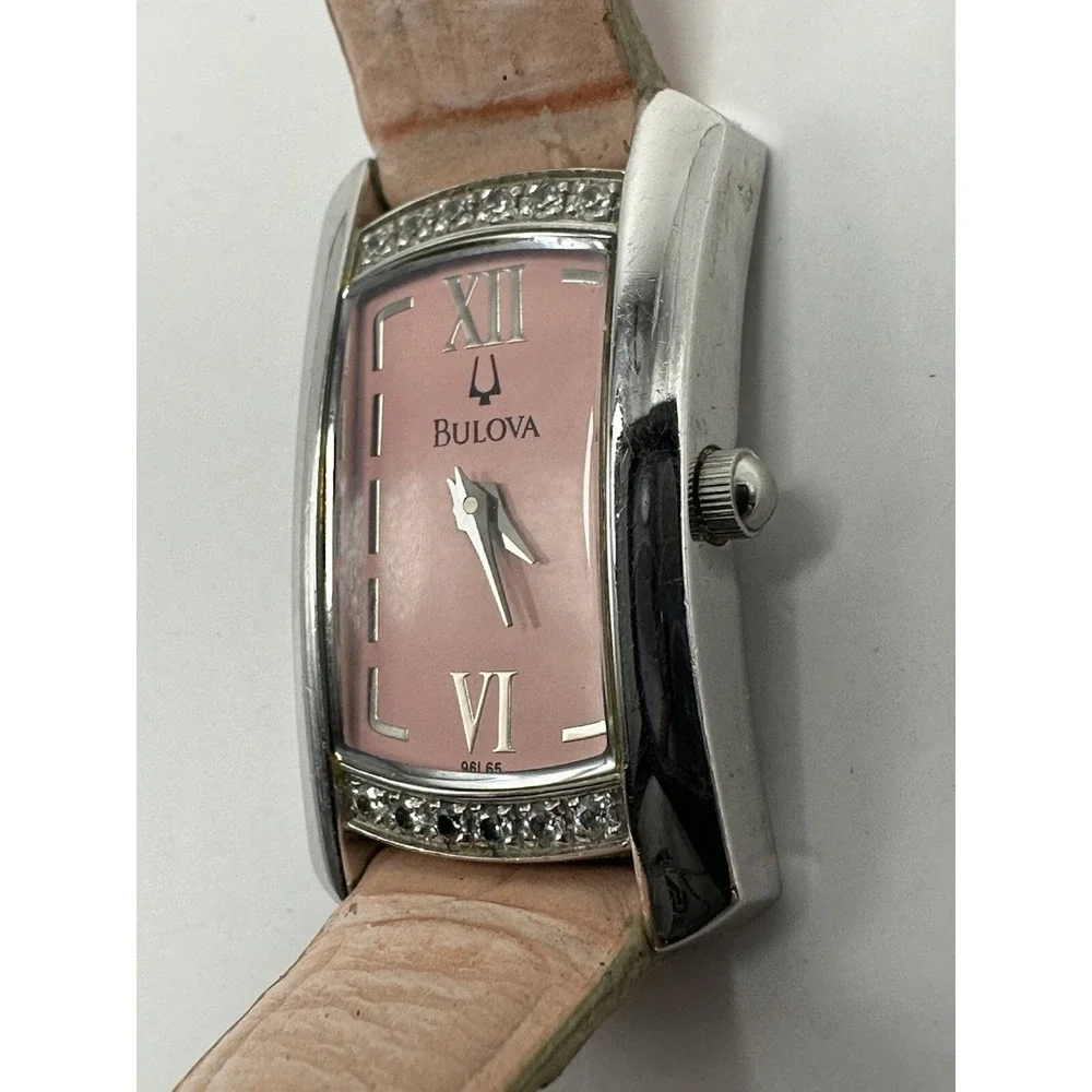 Bulova 96L65 Ladies Watch New Battery 17MM 6.75
